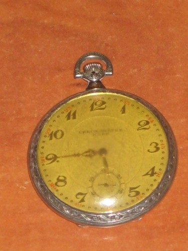 Antique silver pocket watch - antique,