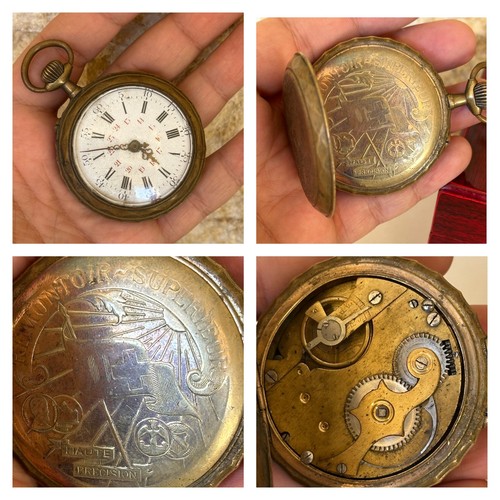 Antique pocket watch remontoir - antique,